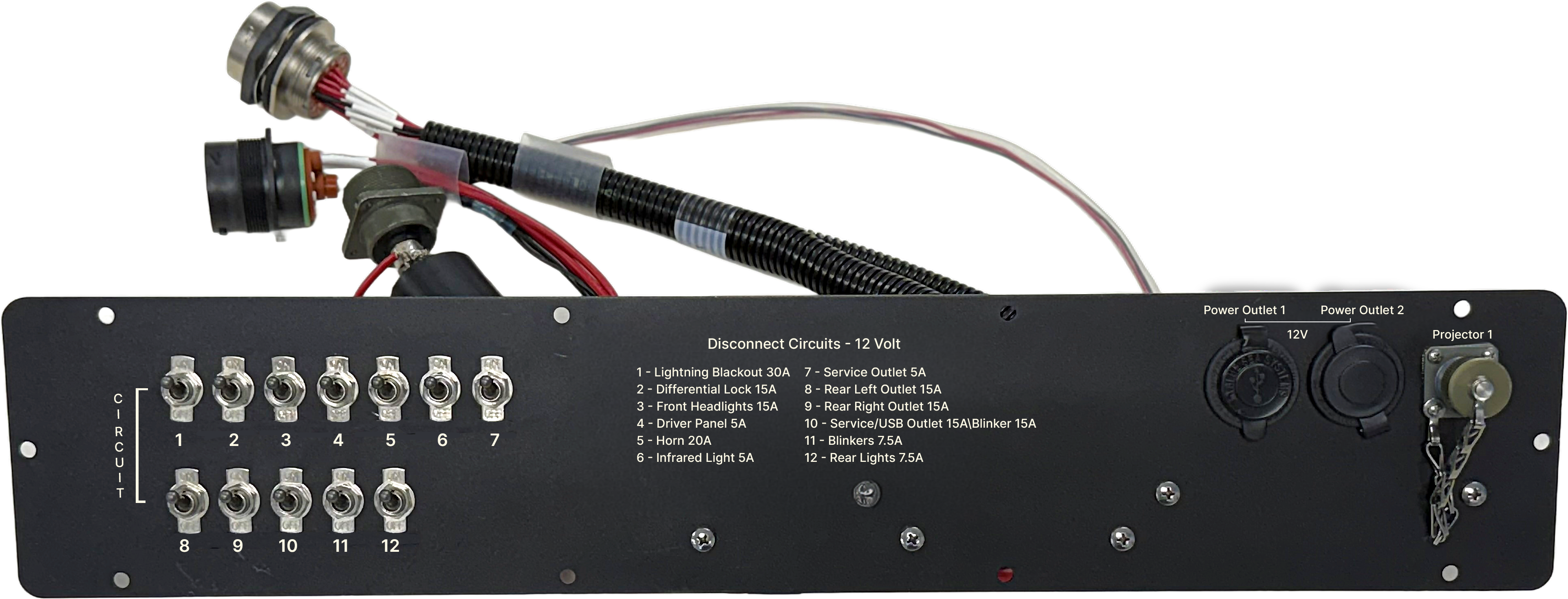 Rugged universal chassis power supply for tactical network systems