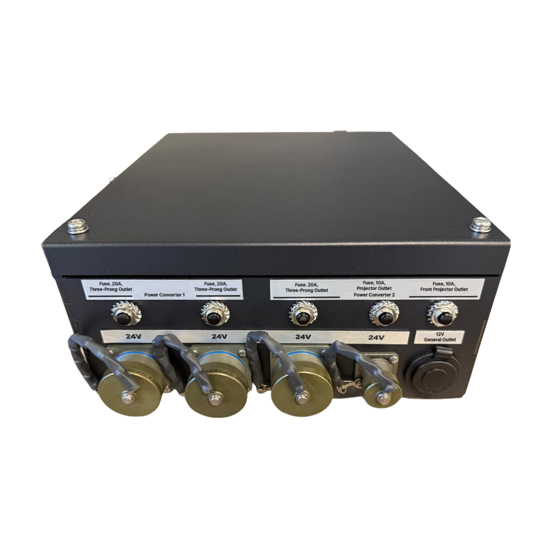 PD1000-9R 1000W 9-Channel PDMU 9-Channel Ruggedized Smart Power Distribution & Management Unit