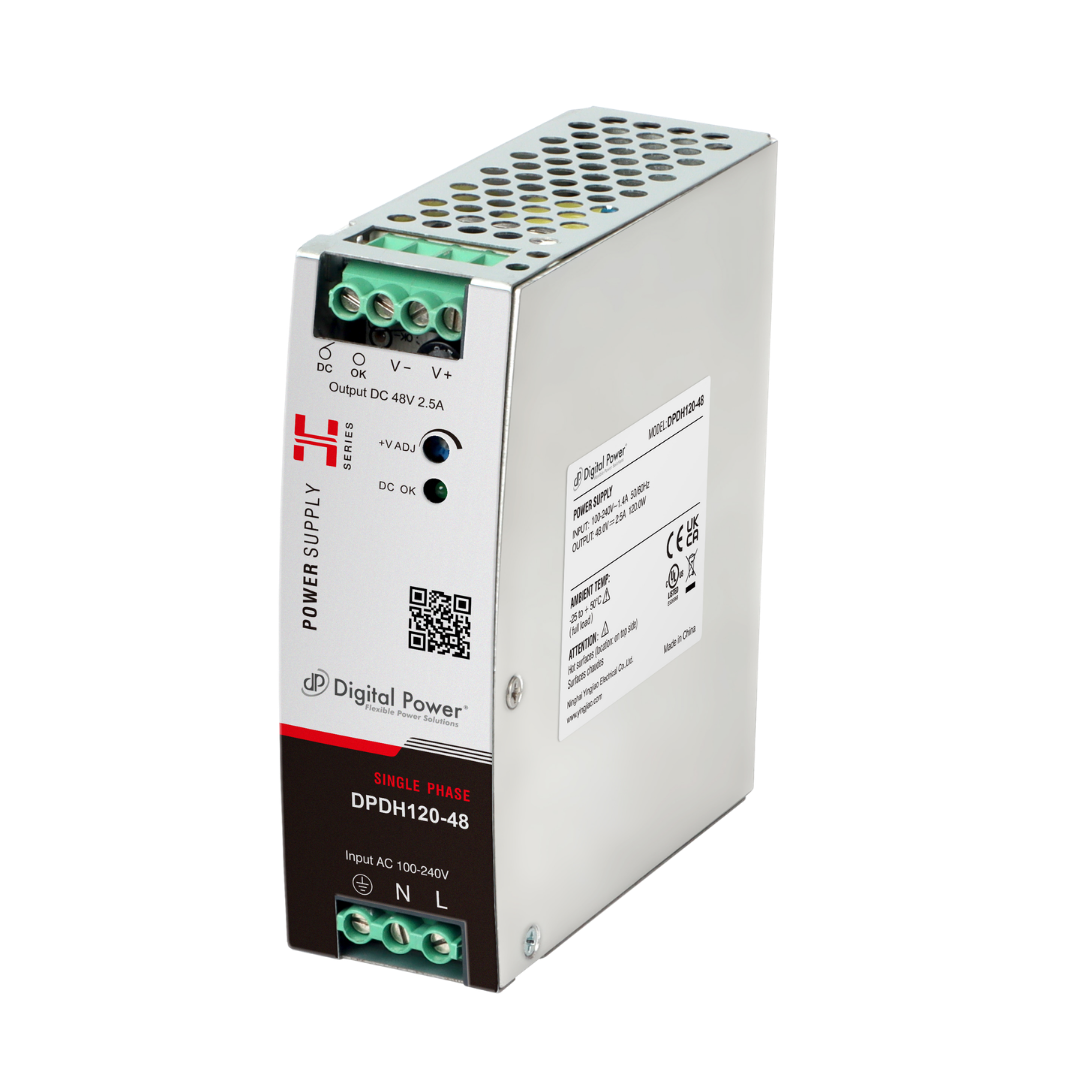 DPDH120 Single Phase 120W DIN Rail AC-DC Power Supply