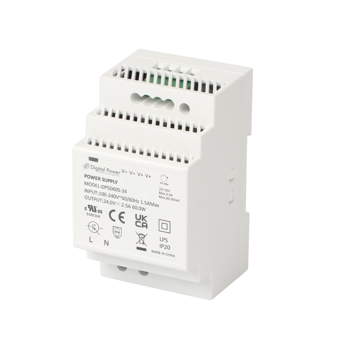 DPSD60S Step Shape 60W DIN Rail AC-DC Power Supply